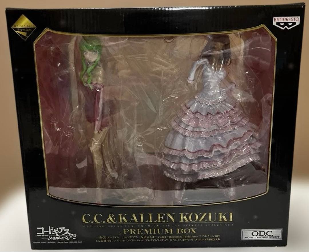 コードギアス　ルルーシュ　1番くじ　ダブルチャンス賞　C.C. カレン　ドレス