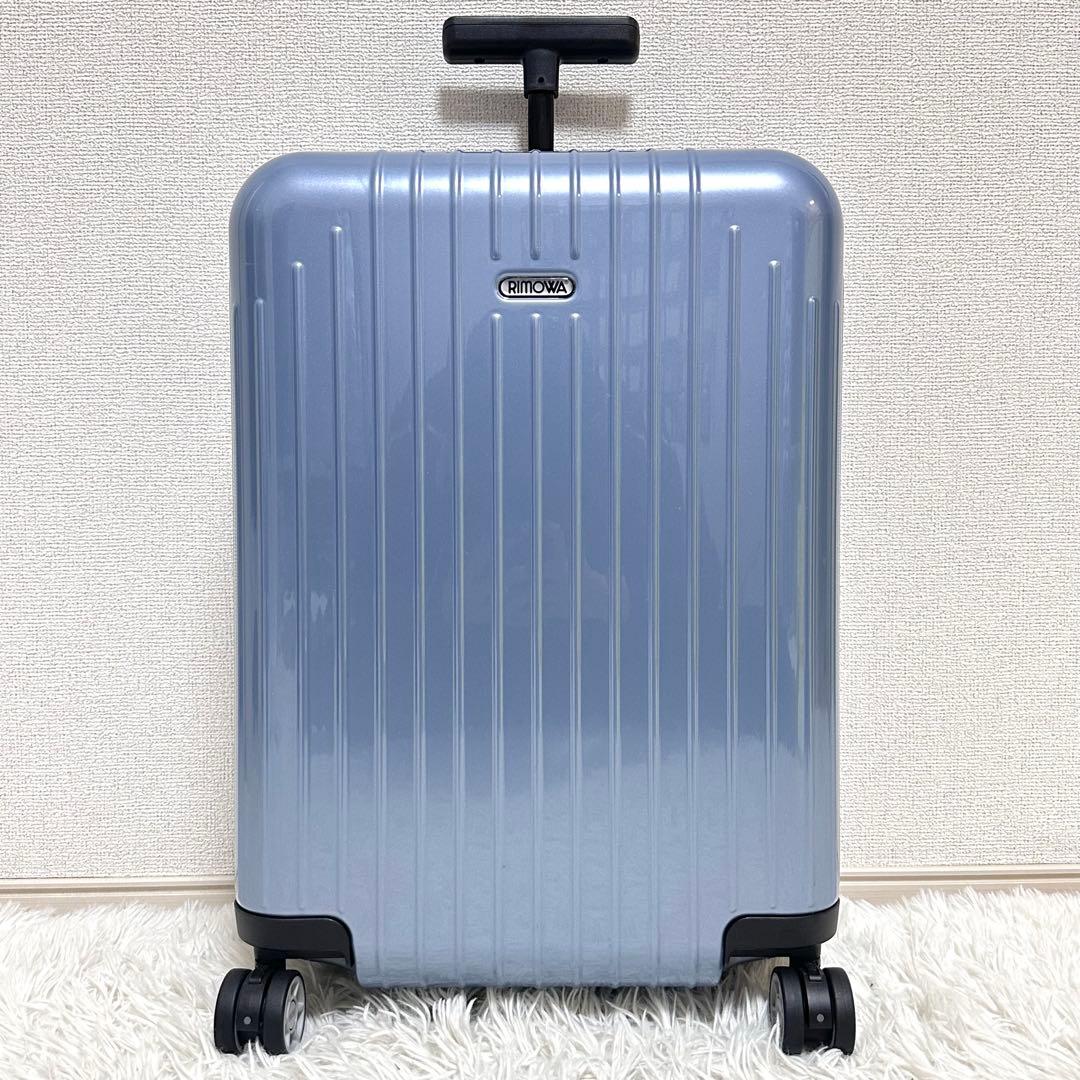 極美品✨リモワ キャリーケース サルサエアー 4輪 33L TSAロック ブルー