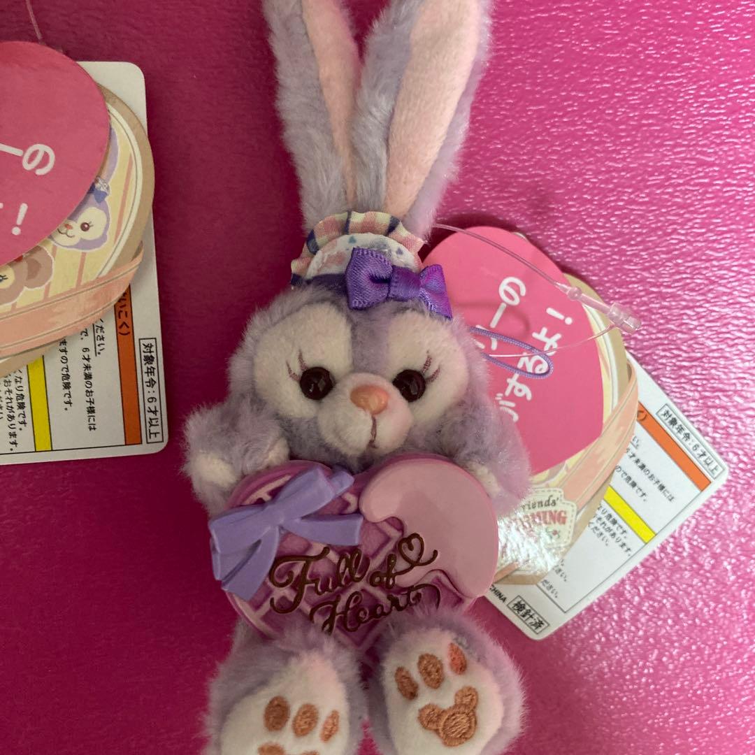 ５コ❤︎販売終了品❤︎新品❤︎ディズニーシー❤︎ダッフィ、ステラルー❤︎ぬいぐるみチェーン