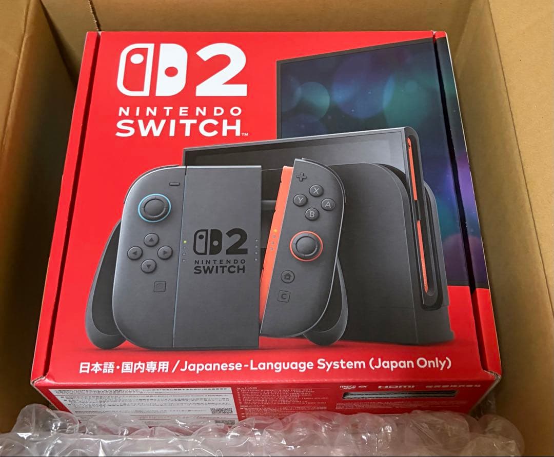 【新品未開封】Nintendo Switch2 日本語専用 本体