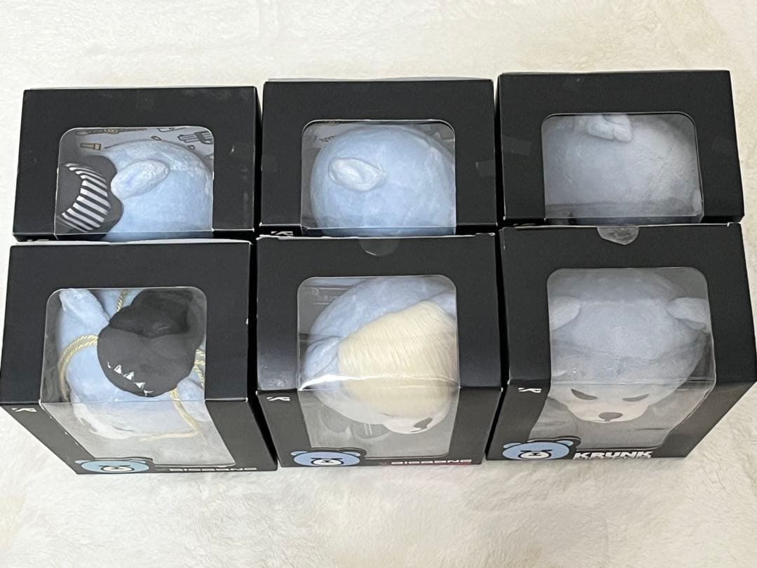 【希少】BIGBANG KRUNK ぬいぐるみ　6体セット