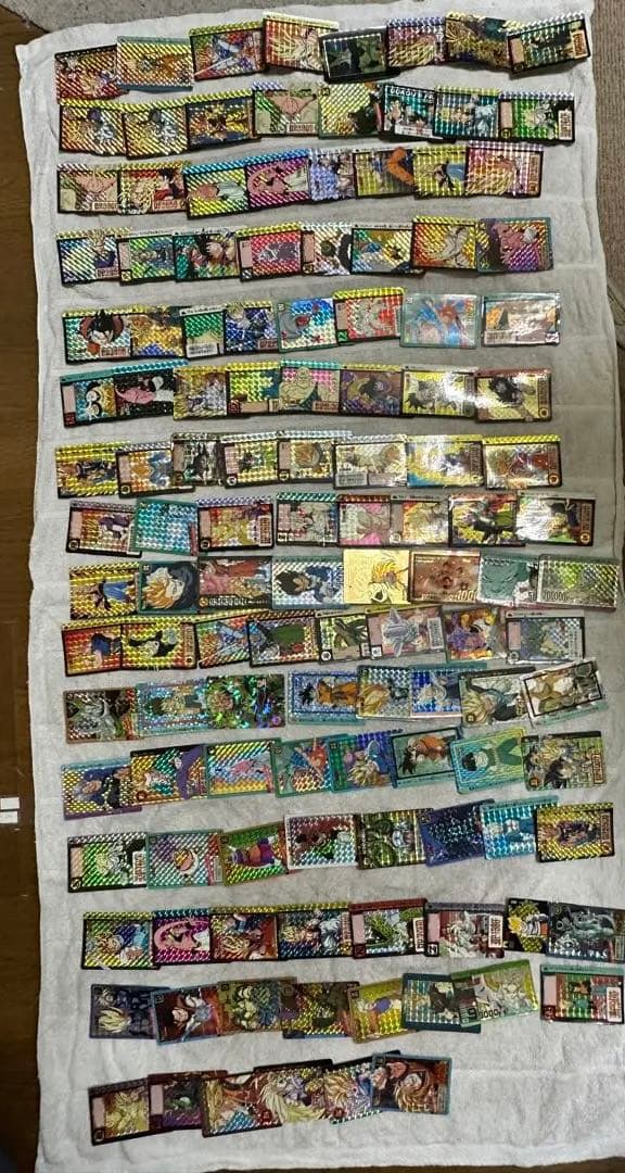 ドラゴンボールカードダス　キラ125枚　ノーマル60枚　ファイル付き