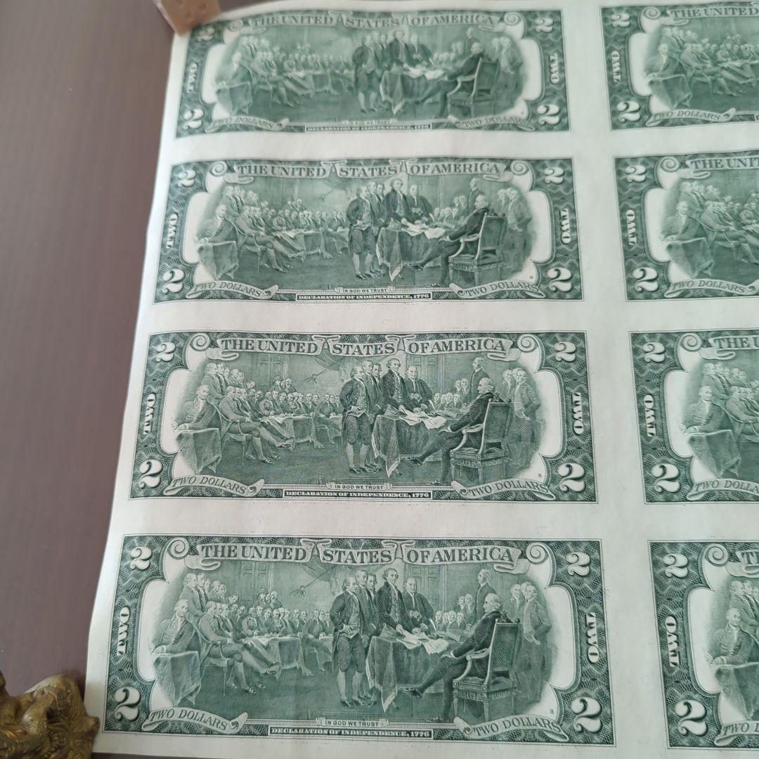 アメリカ 未裁断デザインシート 記念コレクション