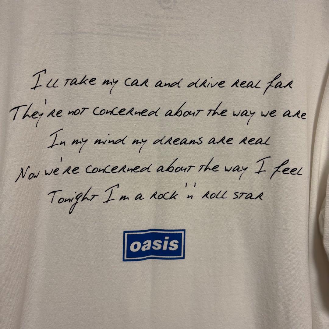 oasis Rock'n'Rollstar Tシャツ