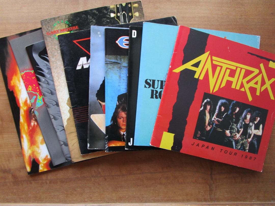 洋楽　ハードロック　来日　ツアーパンフ　10冊　セット　まとめ