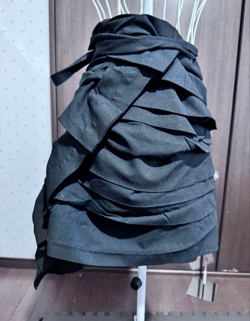 COMME des GARCONS ひざ丈 巻きスカート