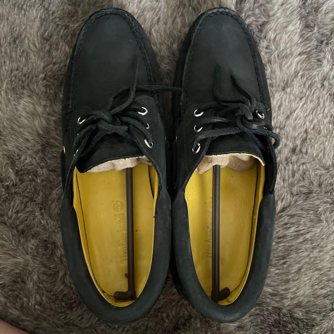 ティンバーランド オーセンティックハンドソーボートシューズ ブラック ヌバック