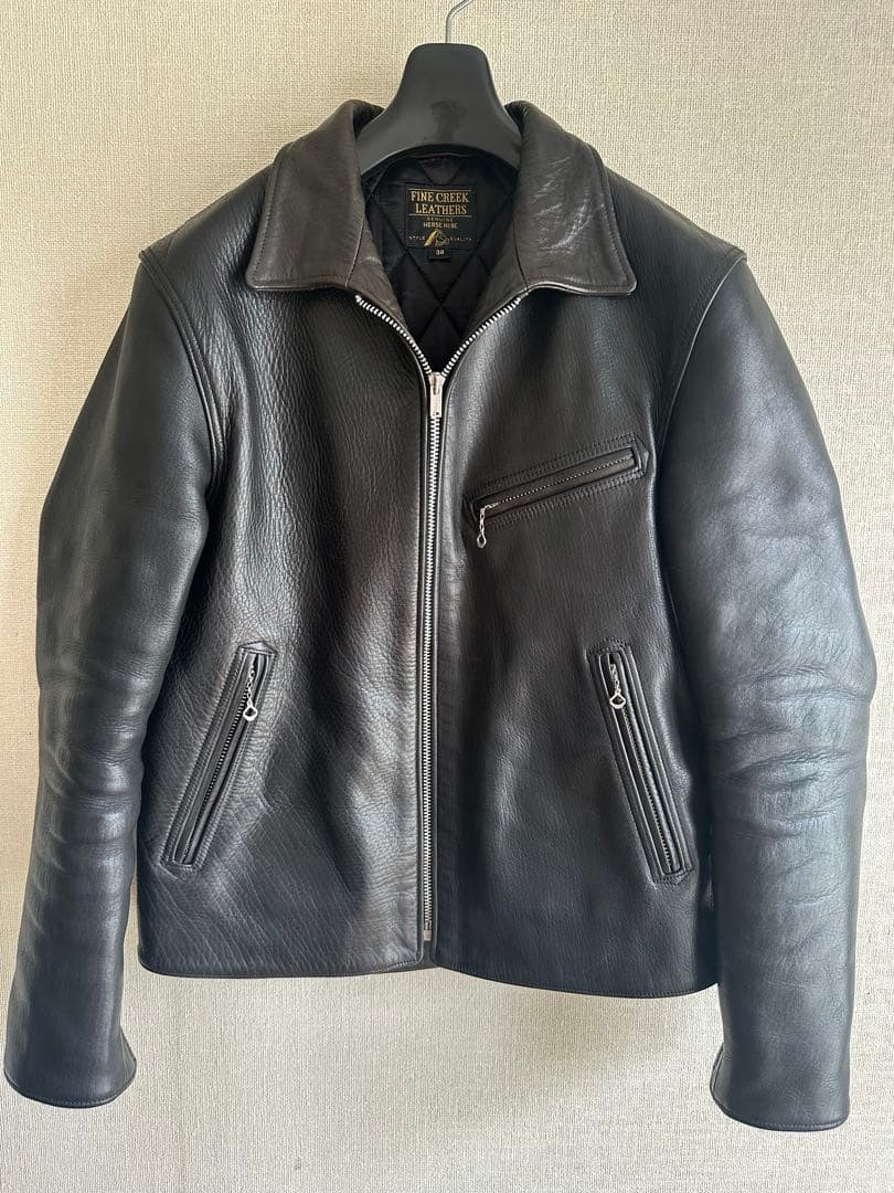 FINE CREEK LEATHERS エリック38ブラック