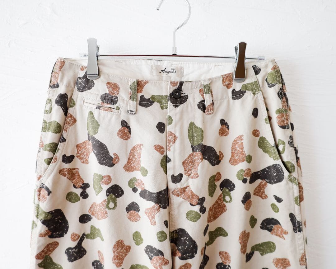 ichi Antiquites CAMO Chino Pants イチ カモフラ