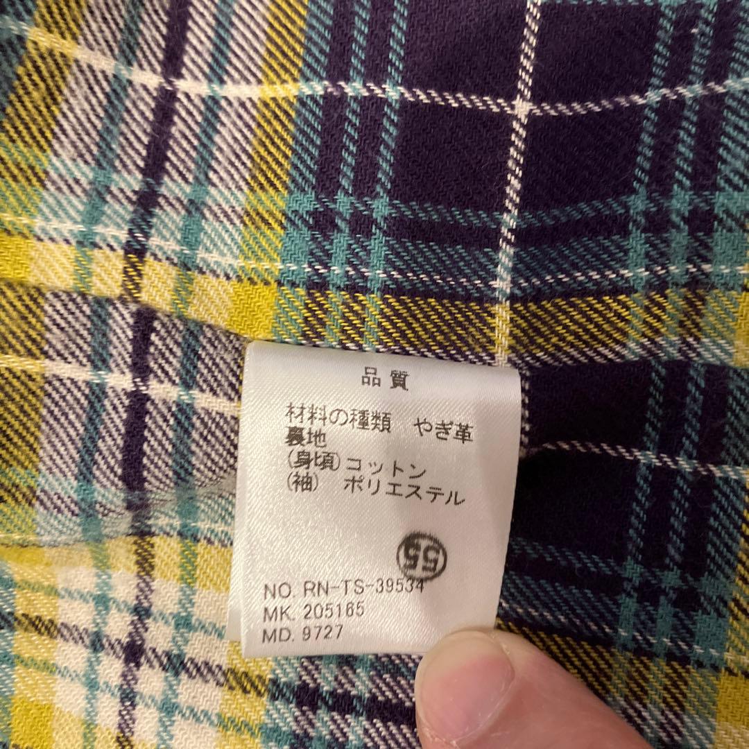 R. NEWBOLD ブラックレザーシングルライダースジャケット M