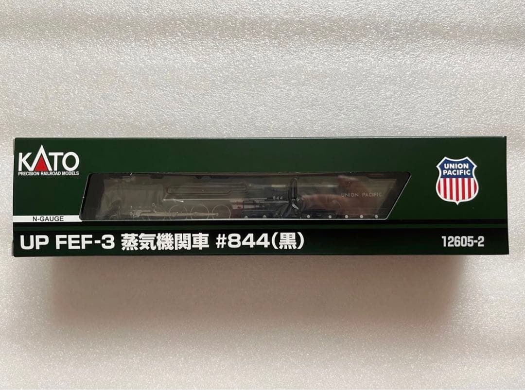 【新品】KATO UP FEF-3 蒸気機関車 #844 12605-2