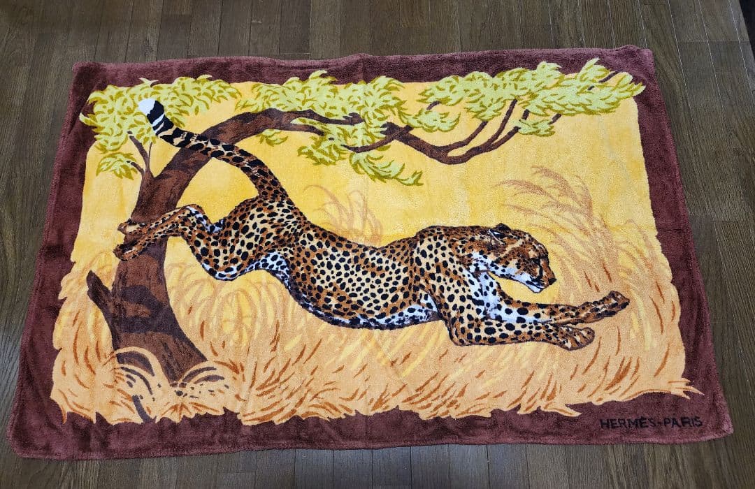 HERMES ビーチタオル大判 希少!!ヴィンテージ