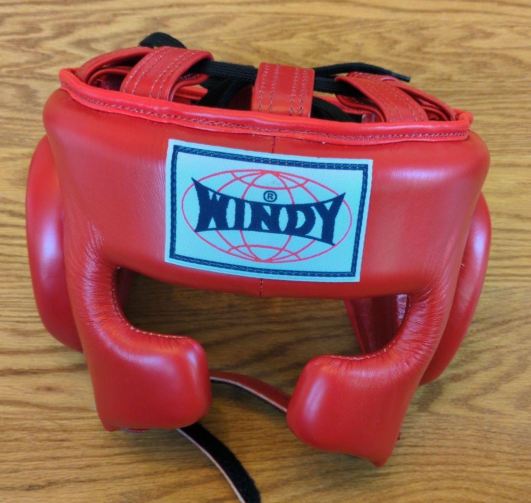 WINDY HP-10 ヘッドギア Mサイズ 赤