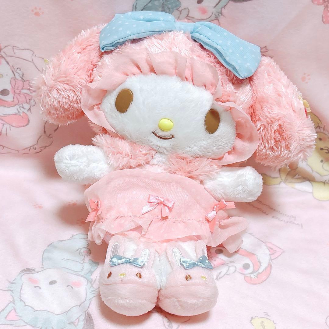 マイメロディ ぬいぐるみ リボンドリーム ピピ マスコット おめかし ロリータ