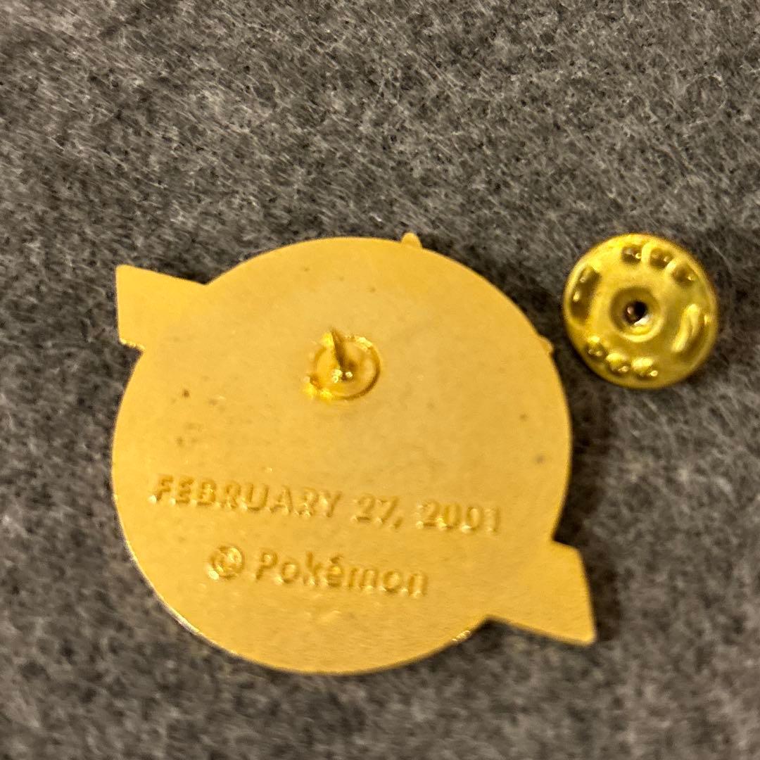 ポケモン ピカチュウ ピンバッジ 5周年記念 Pocket Monsters
