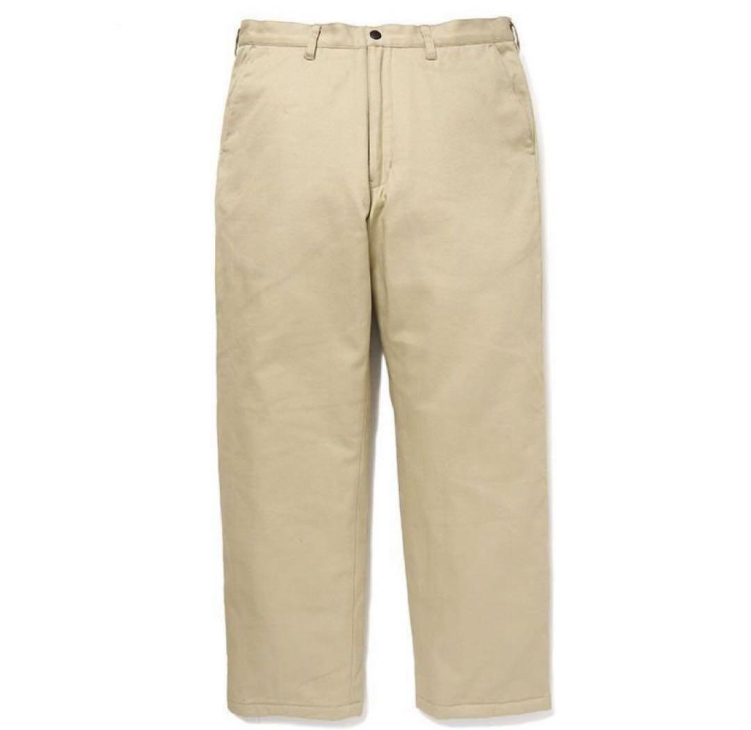challenger SUPERIOR CHINO WARM PANTS タグ付
