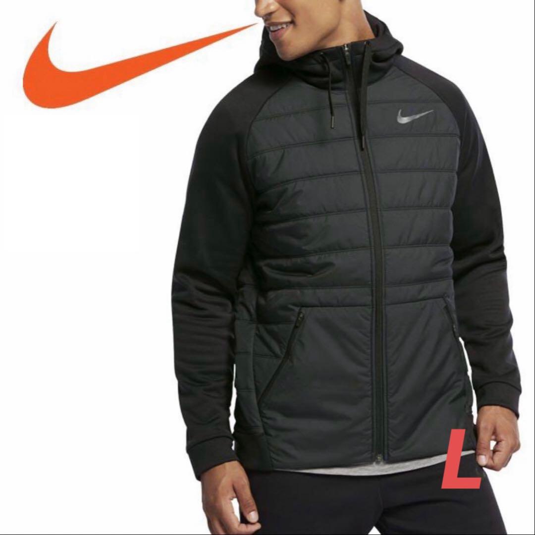 ナイキ Lサイズ サーマ フィット フルジップ WNTRZDジャケット ブラック