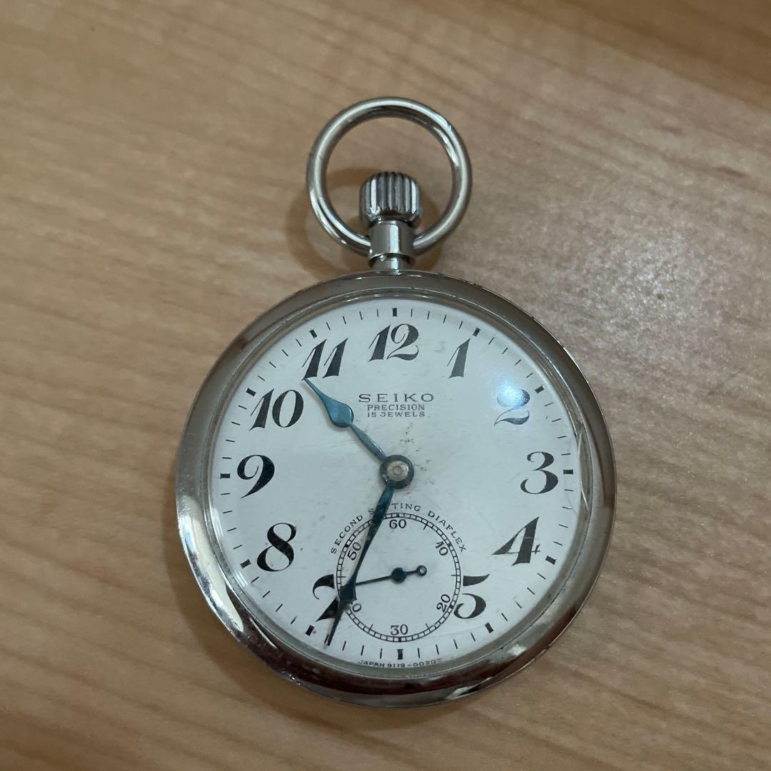 SEIKO 懐中時計 昭和41年製 国鉄関西