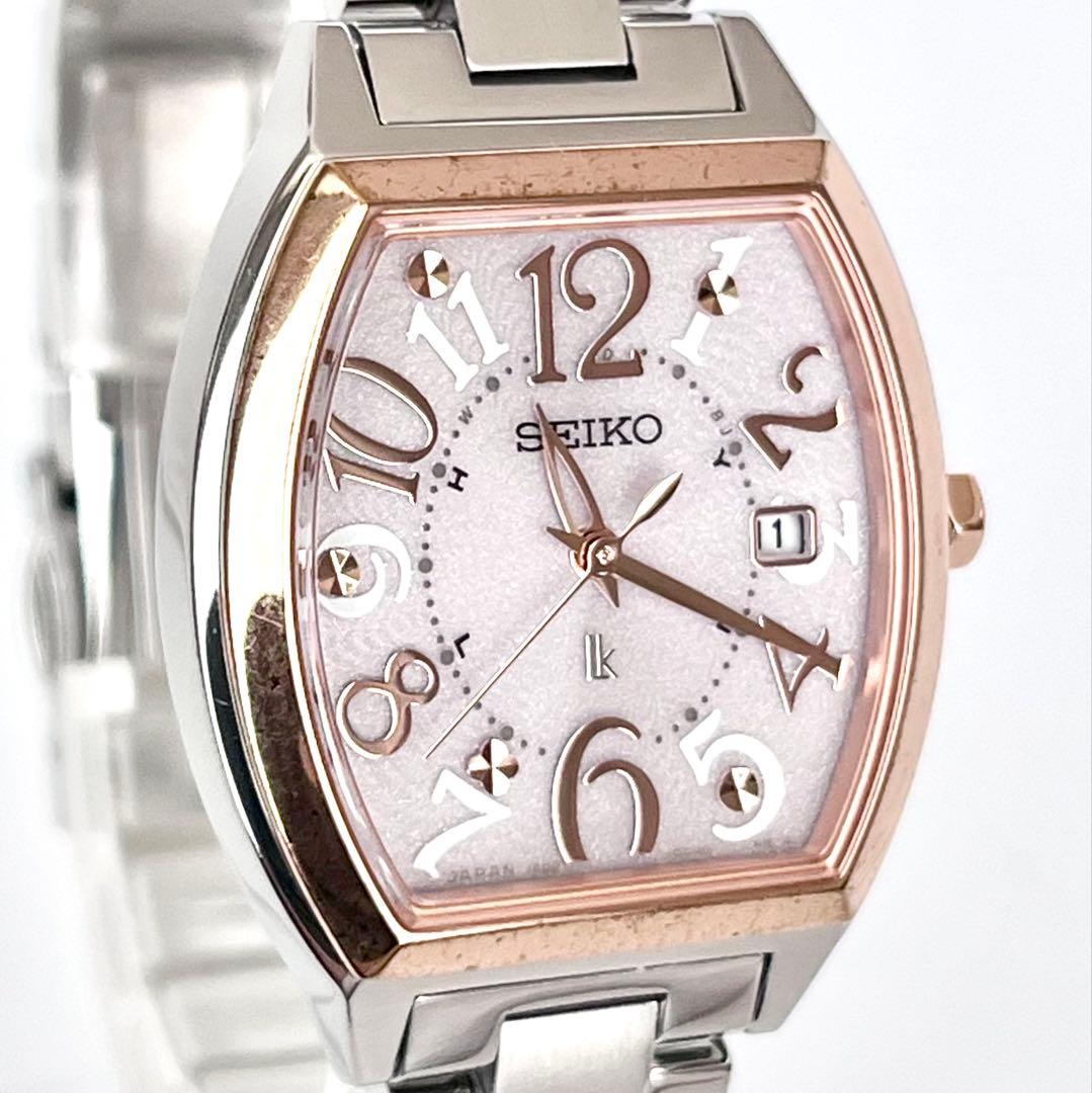 セイコー SEIKO ルキア レディース 腕時計 稼働 電波ソーラー s2136