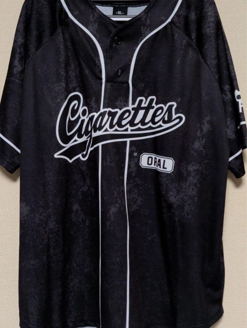 sawady/THE ORAL CIGARETTES ベースボールTシャツ