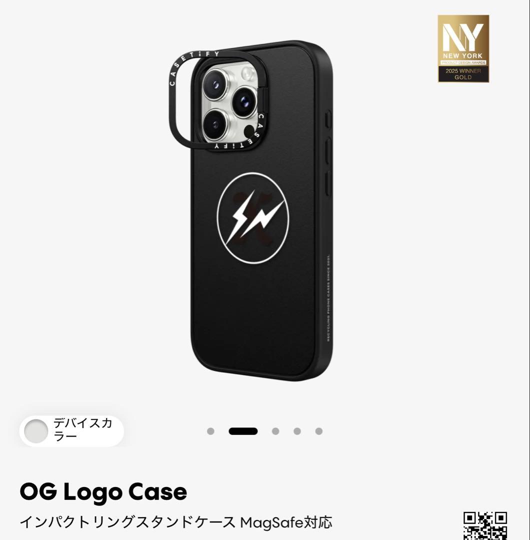 CASETiFY ブラック iPhone16promax fragment