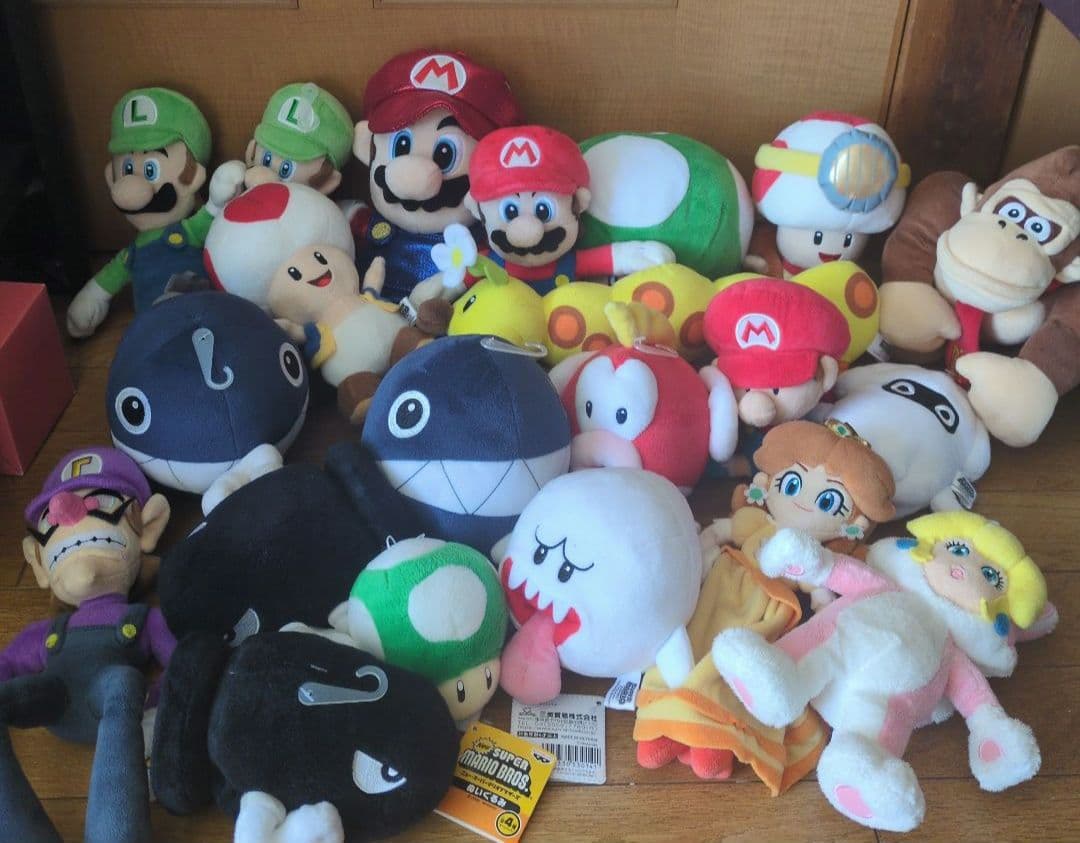 新品から美品★スーパーマリオブラザーズ★ぬいぐるみ★21個まとめてセット