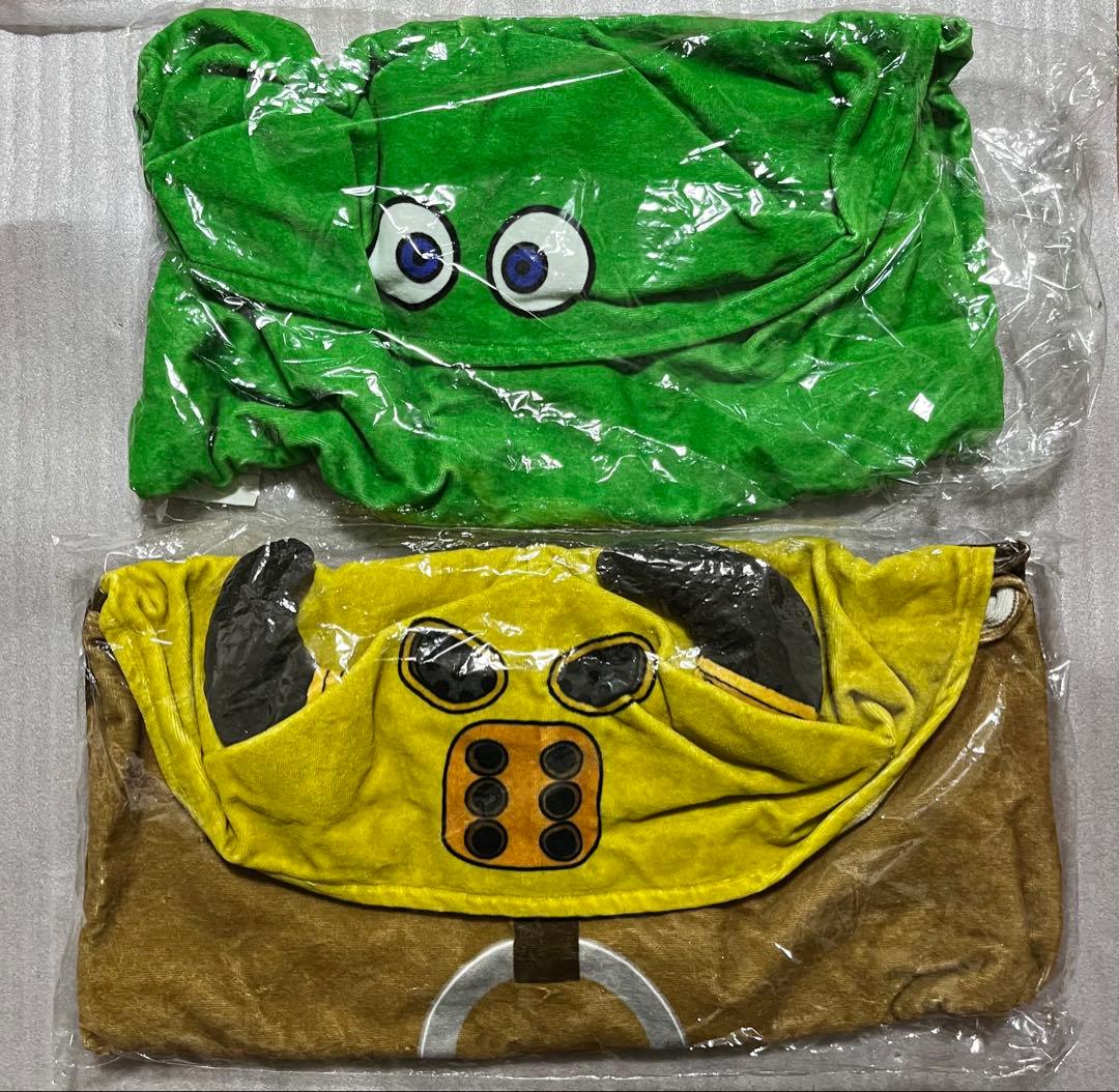 ドラゴンクエストアイランド　フードタオル　カンダタ&あらくれセット