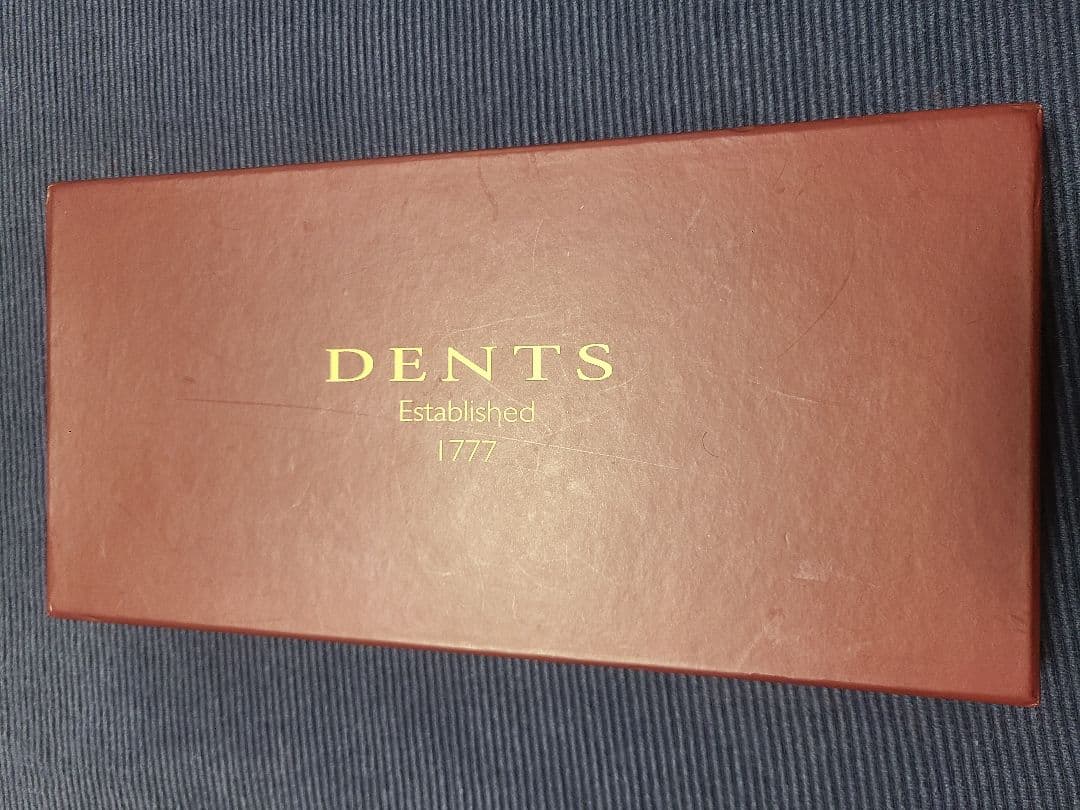 DENTS ブラック レザー 手袋