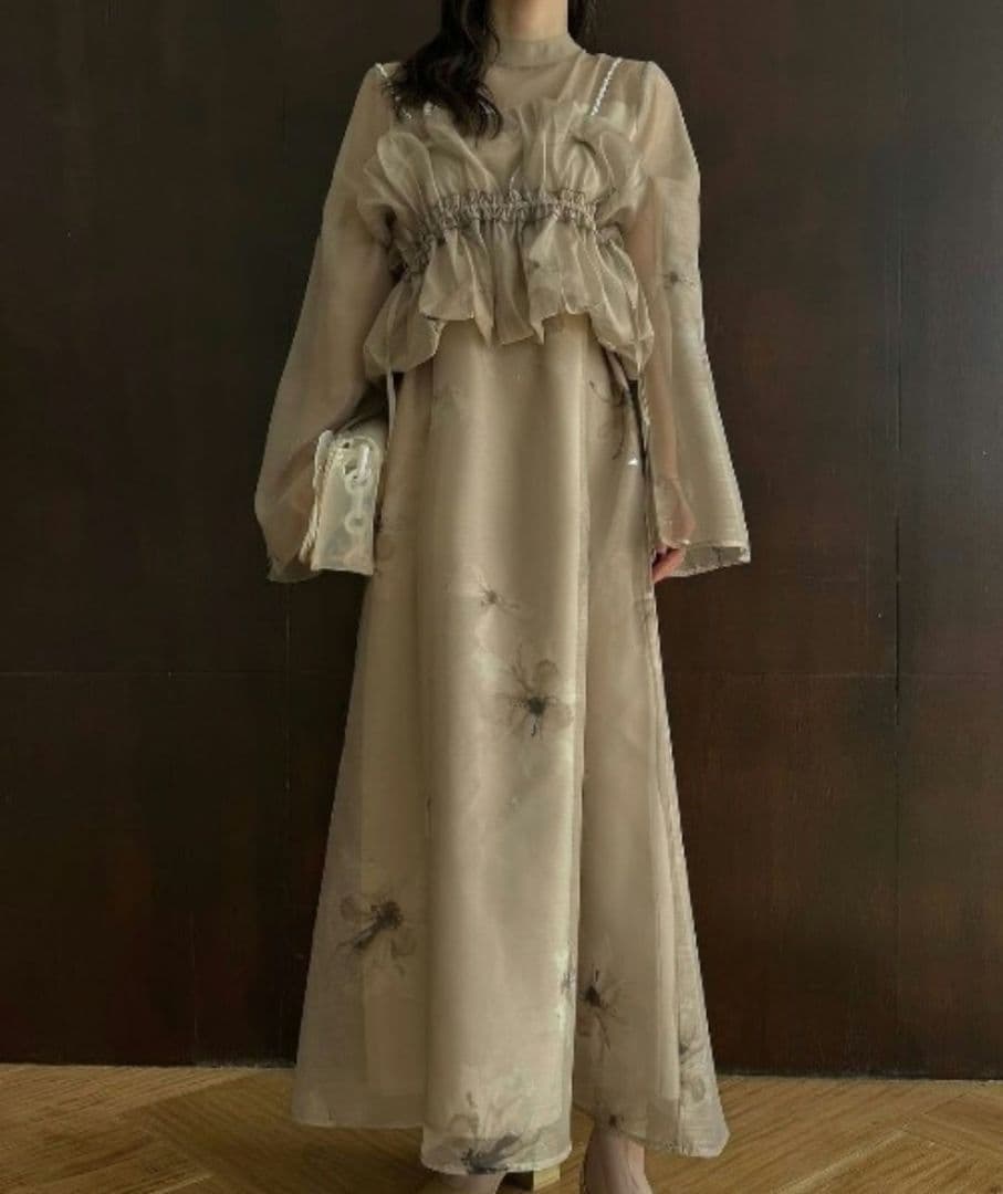 美品✨willfully 　ウィルフリーオケージョンドレス ワンピース　フリー