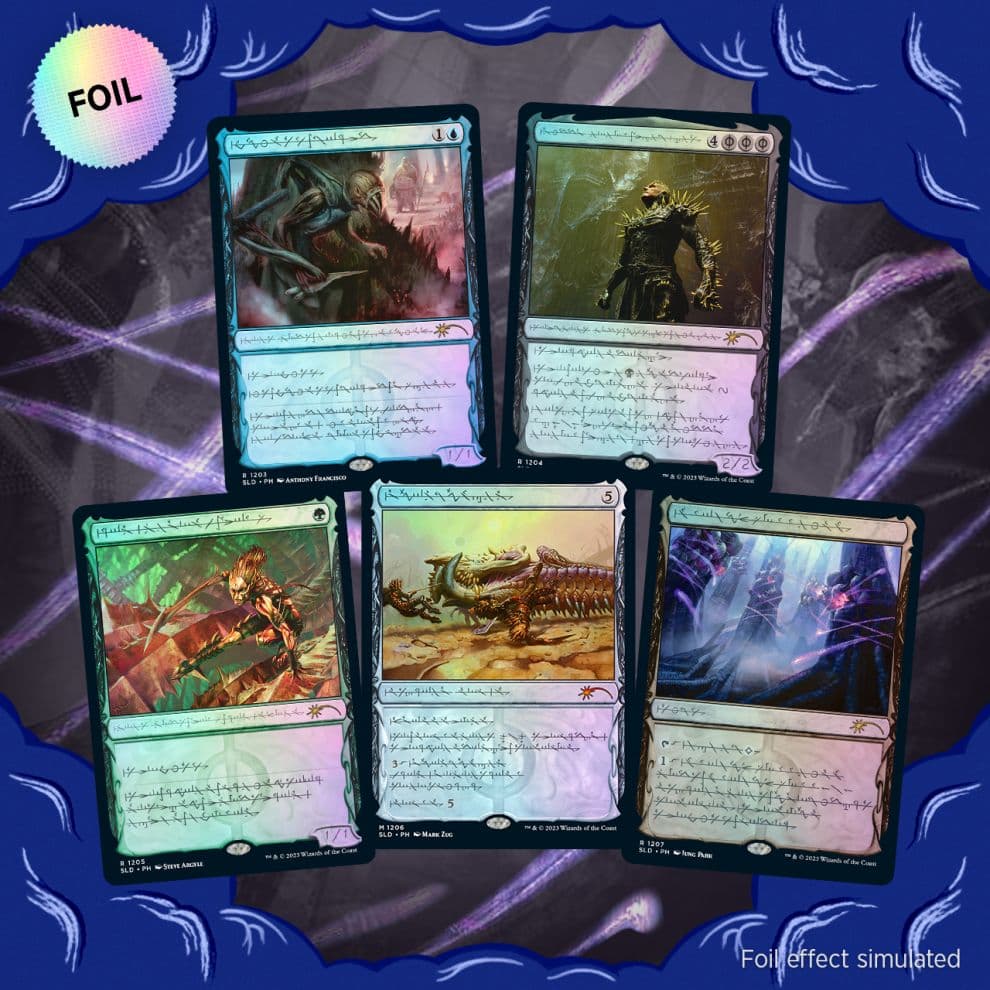 マジック：ザ・ギャザリング Secret Lair Phyrexian Faves Foil