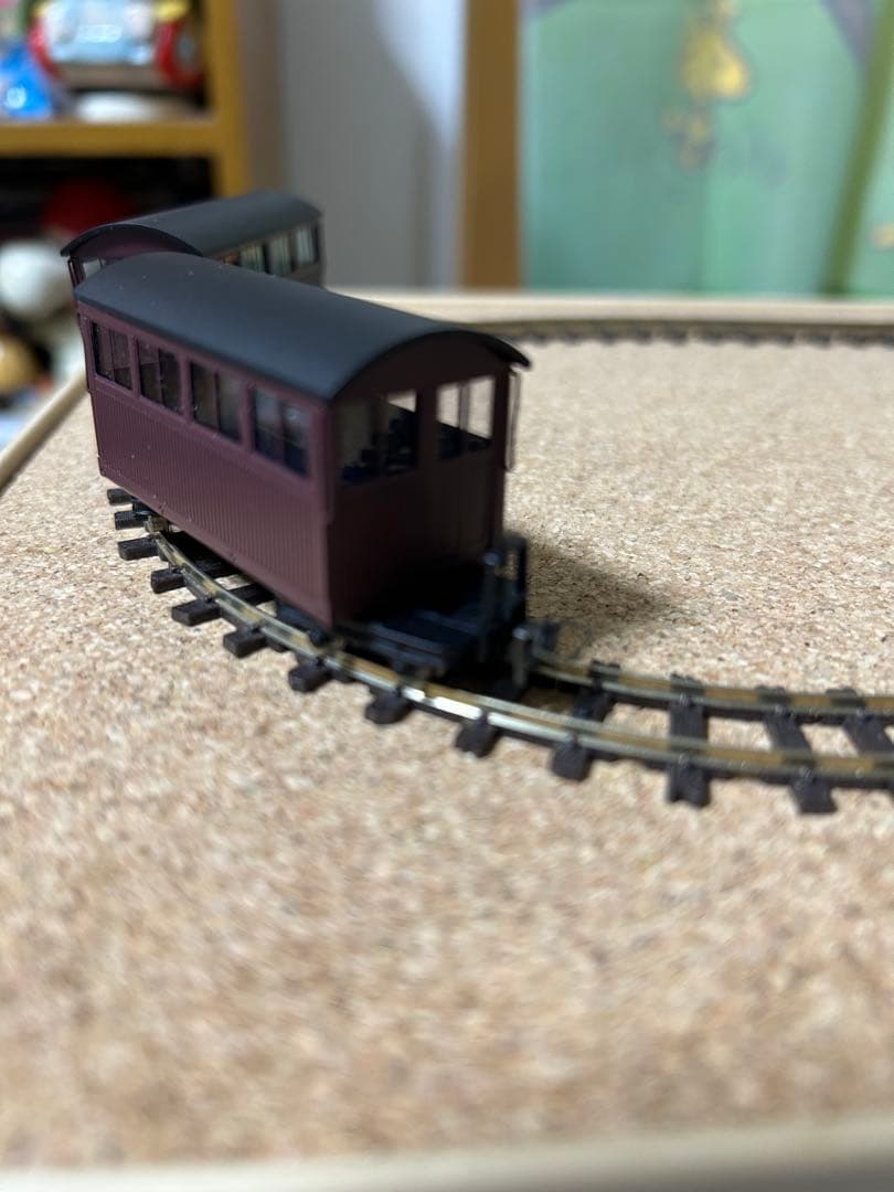 エンドウ　HOナロー 木曽森林B型客車 2両　難あり