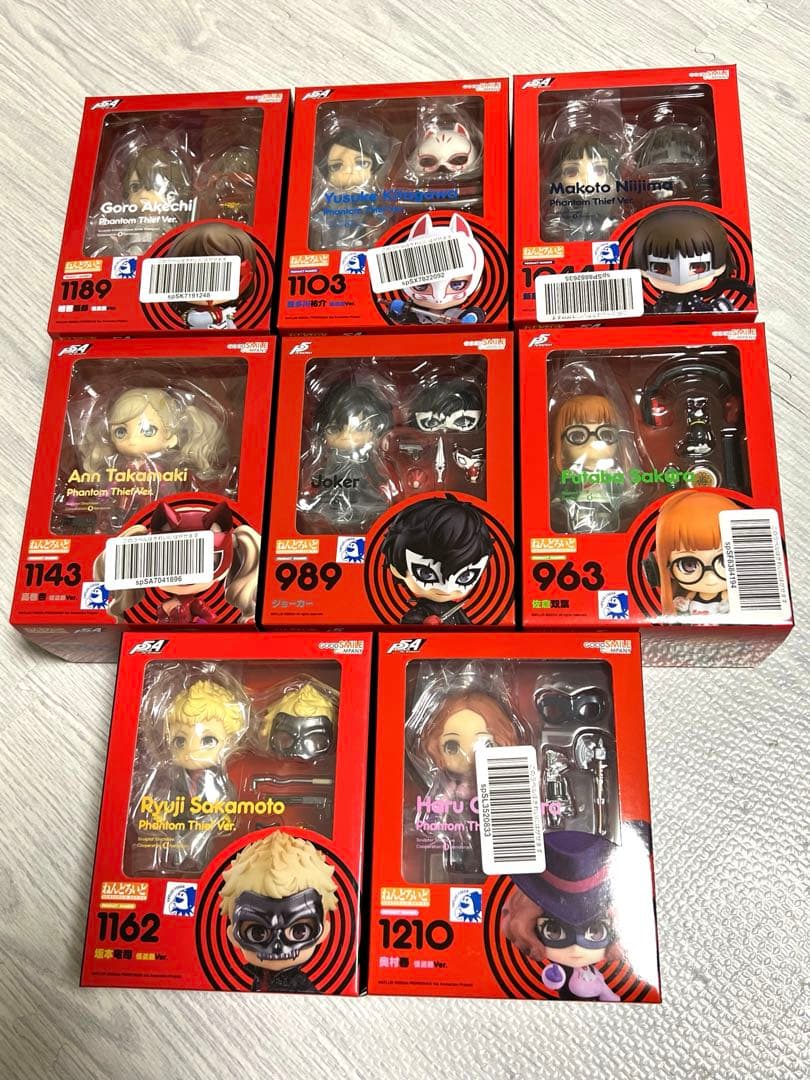 ペルソナ5 ねんどろいど まとめ売り