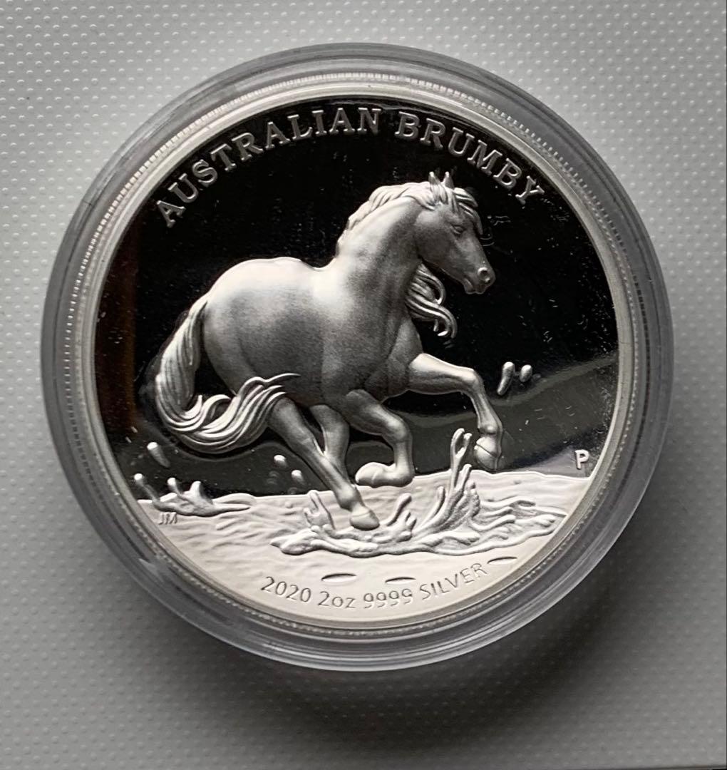 2020年 オーストラリアン・ブランビー 銀貨 2オンス