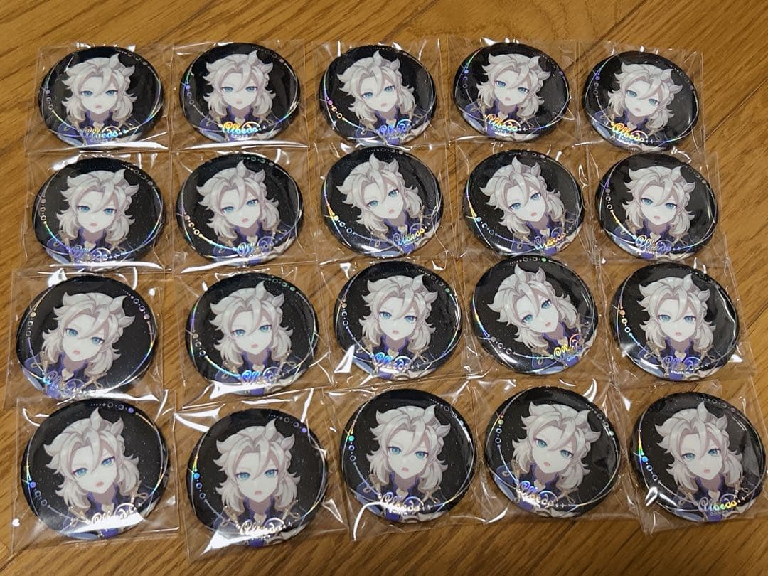 ぁ*。様 原神 ナドクライ 缶バッジ 空月の歌 アルベド