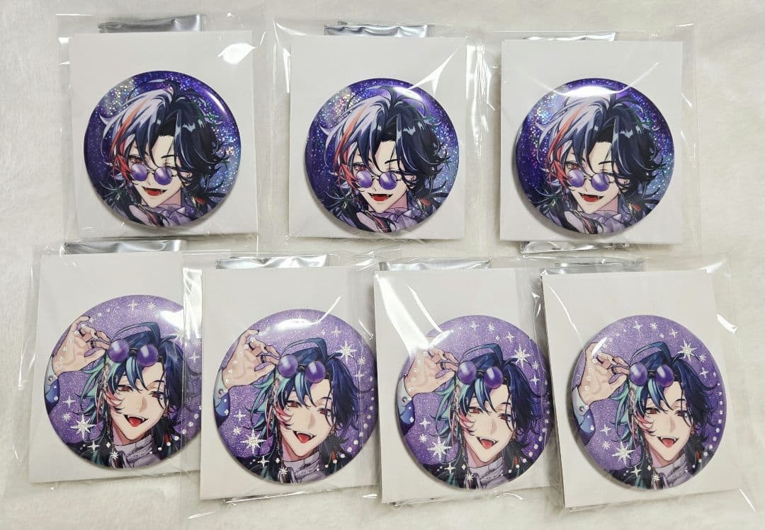 ミ*子様 にじさんじ IMPACT キラキラ缶バッジ 魁星