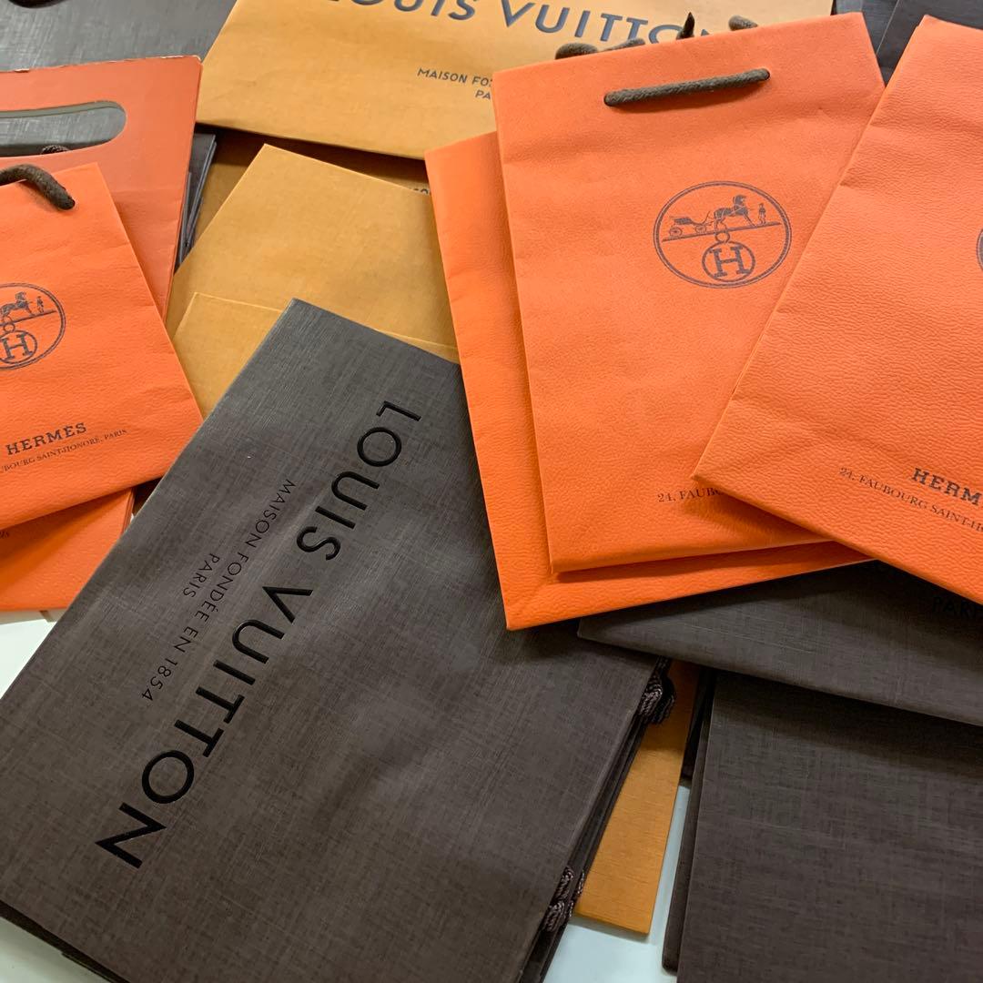 ルイヴィトン.エルメス紙袋40枚