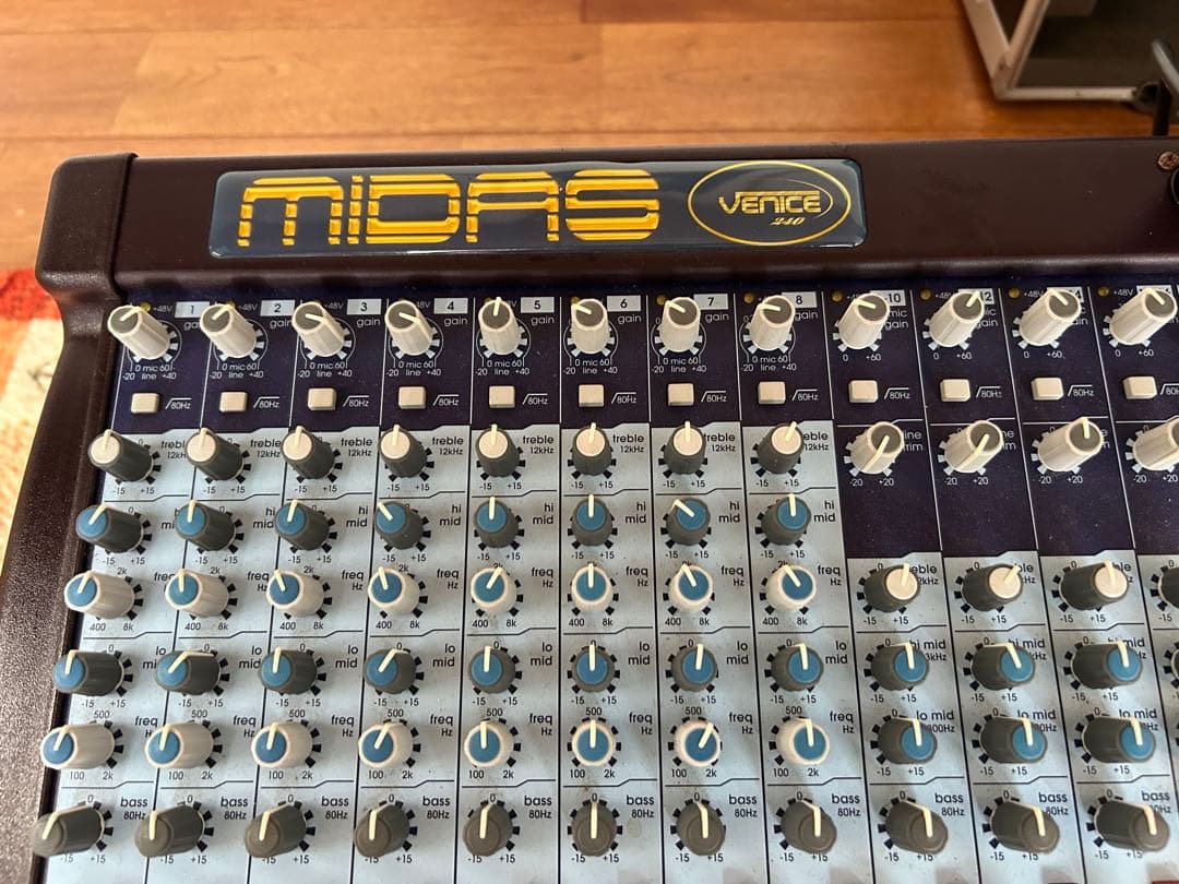 MIDAS マイダス VENICE 240 アナログミキサー