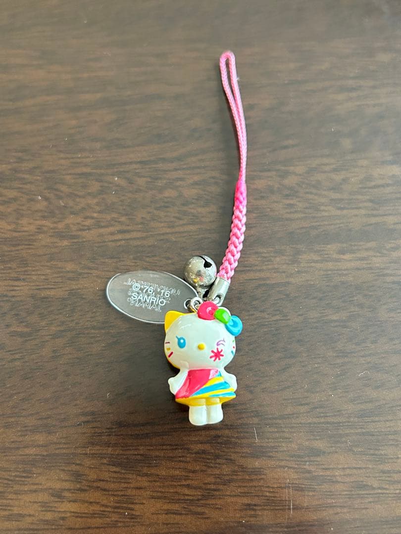 ハローキティ　根付け　USJ15周年限定　レア