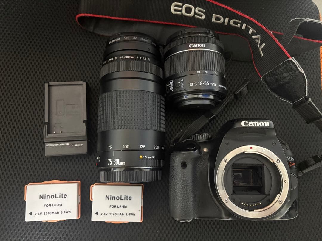 Canon EOS Kiss x4 ダブルズーム 一眼レフ 作例有