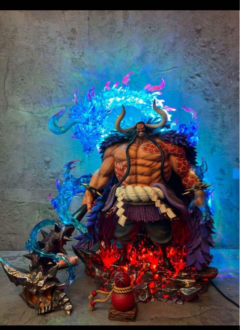 ワンピース 百獣海賊団カイドウ フィギュア ガレージキット 塗装済み品