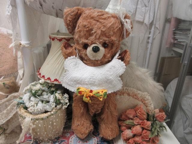 アンティークベア　フランス　テディベア　☆　おでこちゃん