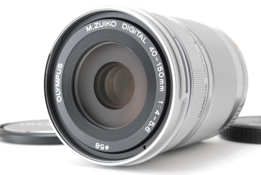 ✨極美品✨オリンパス M.ZUIKO 40-150mm❤️シルバー❤️小型軽量！