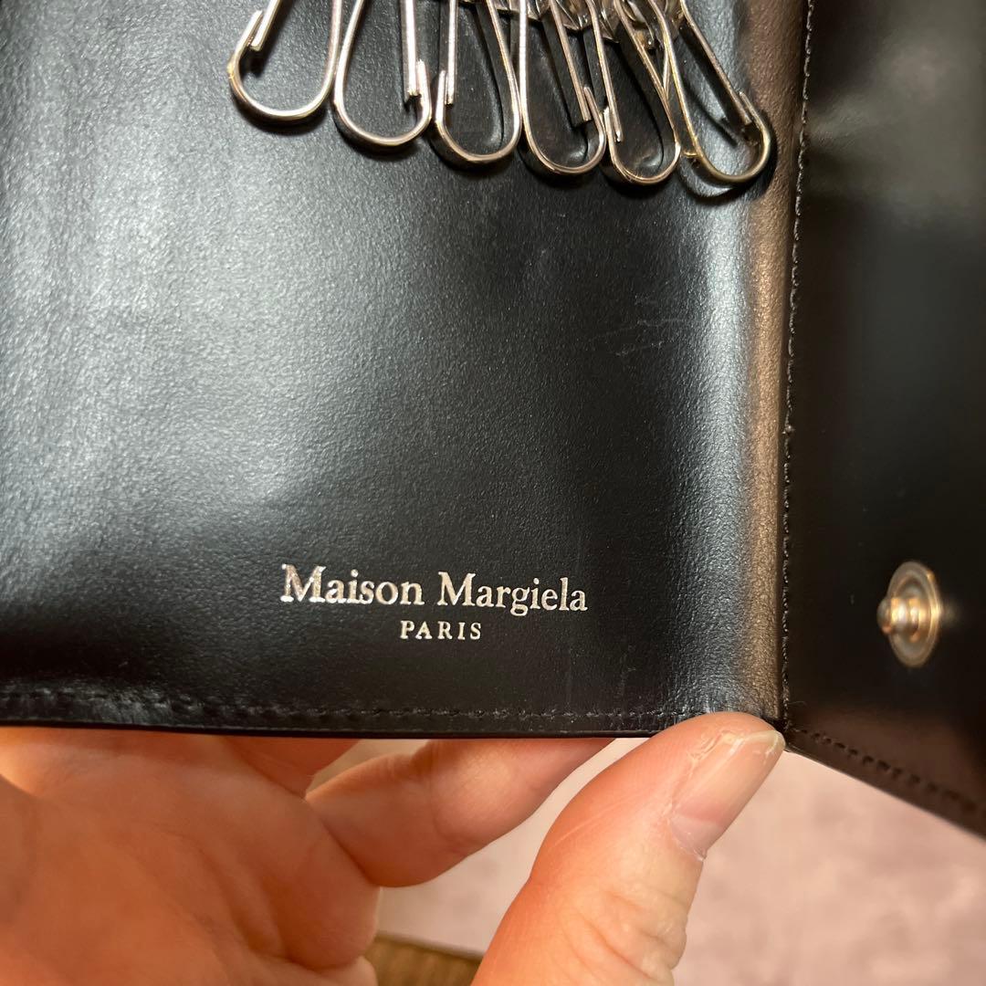 メゾンマルジェラ 4ステッチ 6連 キーケース キーホルダー キーフック