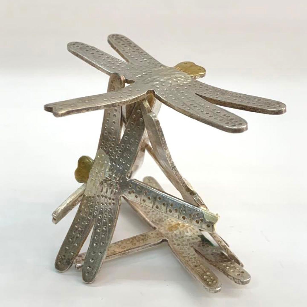 【蓋置　蜻蛉】金谷宗林　共箱