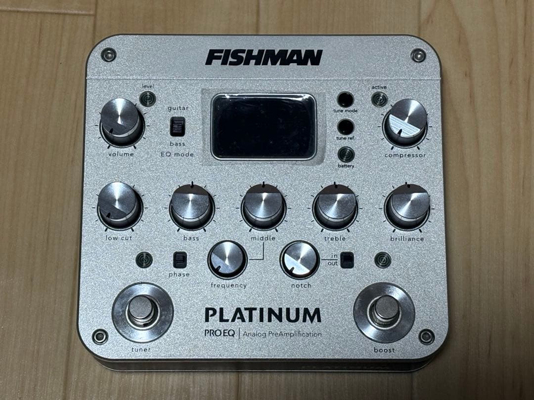 FISHMAN フィッシュマン PLATINUM PRO EQ アコギプリアンプ