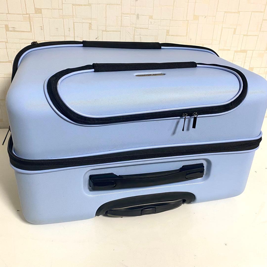 GEX ペット用キャリーバッグ OSOTOキャリーローラー スカイブルー