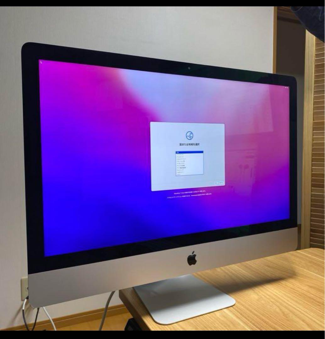 iMac 2019 Retina 5K 27インチメモリ64GB SSD250G