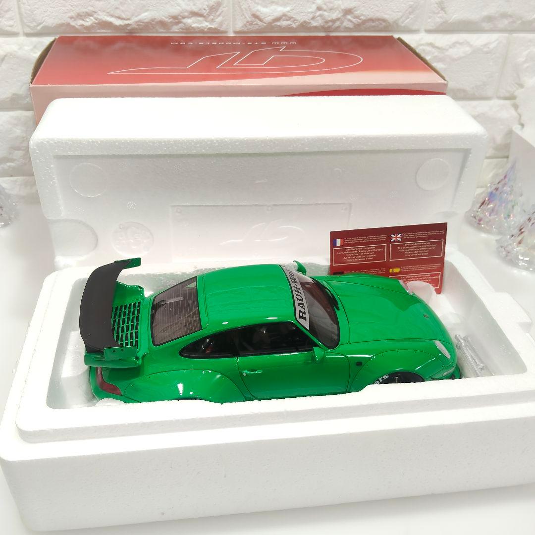 【希少】京商 RWB ポルシェ 993 1/18 2000台限定 グリーン