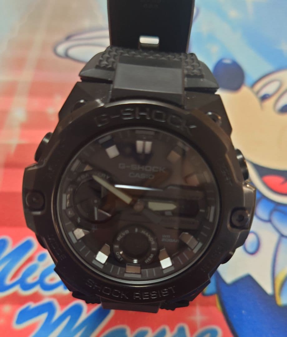 値下げ☆CASIO☆G-SHOCK ☆GST-B400BB-1AJF