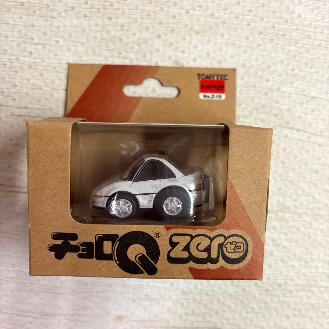 トヨタ MR2 AW11 1/43スケール ミニカー　 チョロQ 3点セット